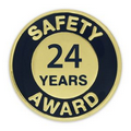 Safety Award Pin - 24 Year